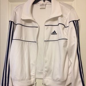 Women’s XL White Adidas  Jacket